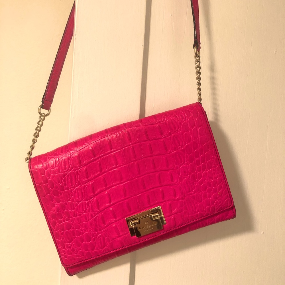 Kate spade 100% leather cross body purse